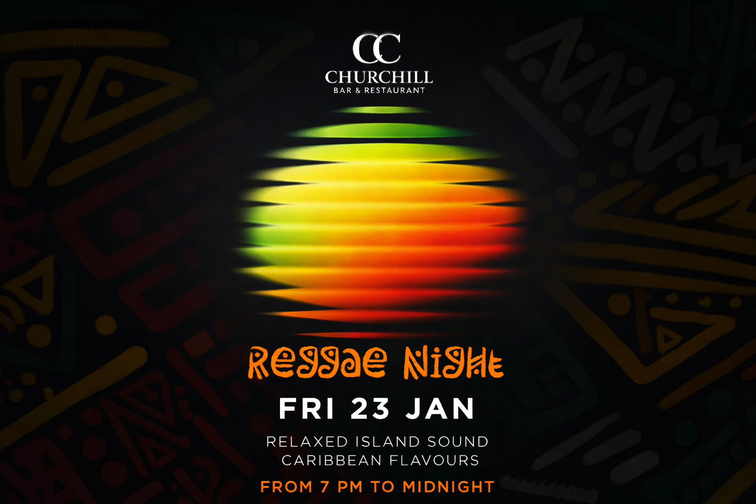 REGGAE NIGHT EVE | JAN 23, Karon